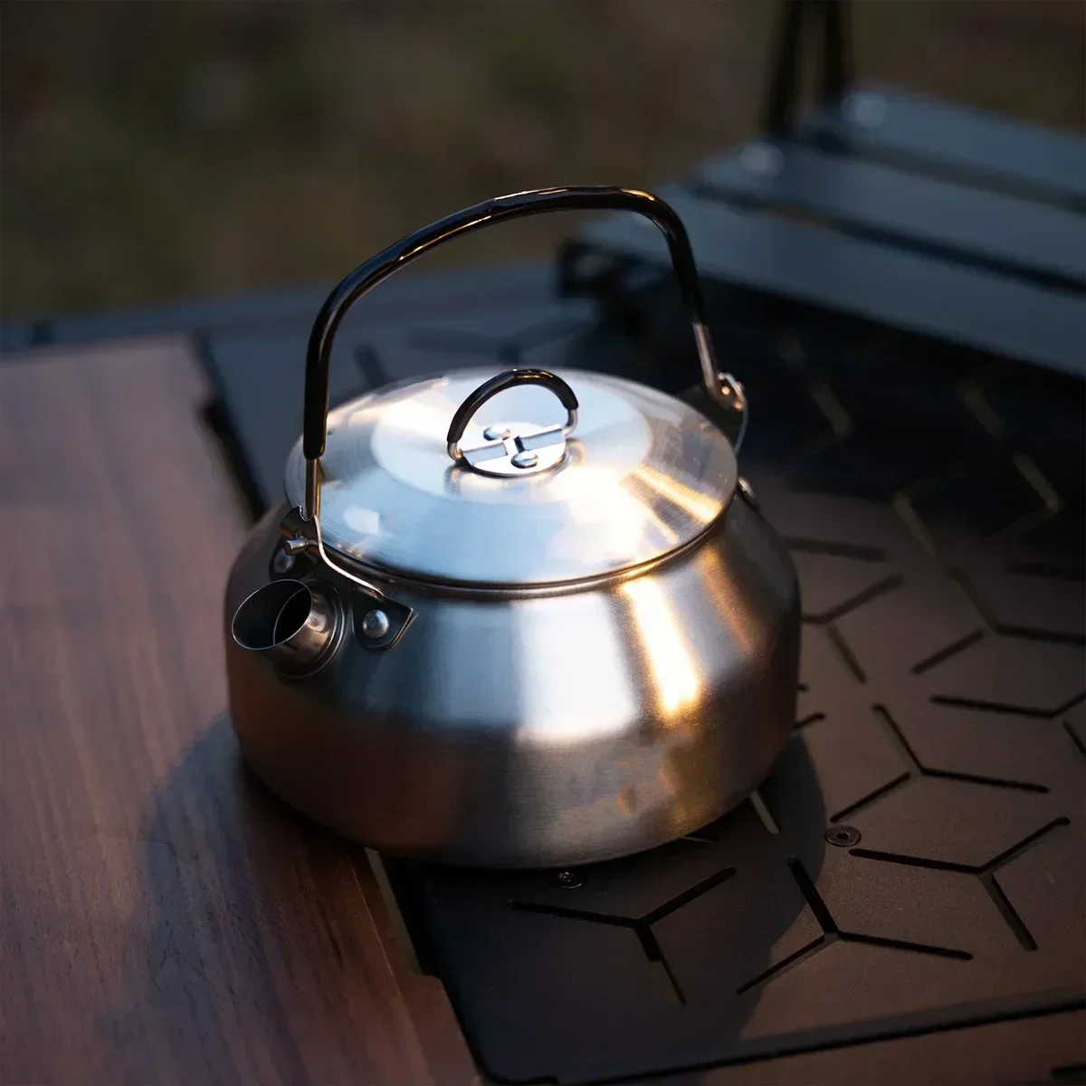 Coffee Equipment Travel Bag - Czajnik ze Stali Nierdzewnej 0.8L Przenośny