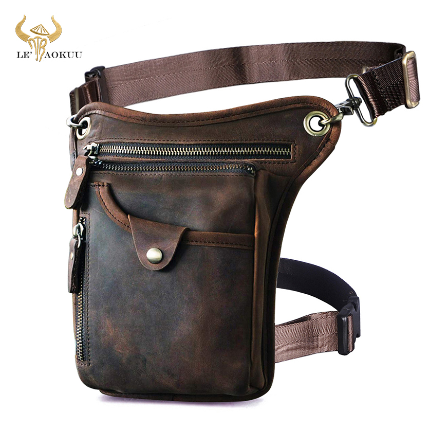 Coffee Equipment Travel Bag - Gruba skóra Crazy Horse Mężczyźni Projekt