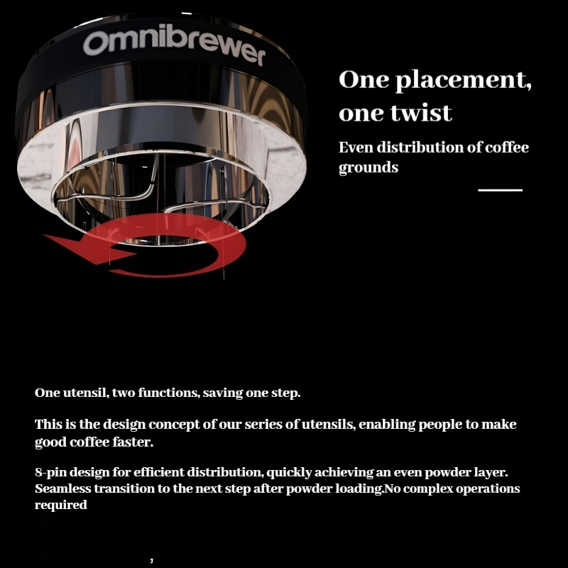 NOWY Pierścień dozujący Omnibr – Coffee Distribution Tool recenzja i cena